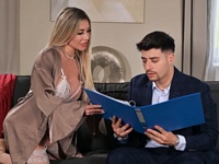 Busty Deals Penthouse